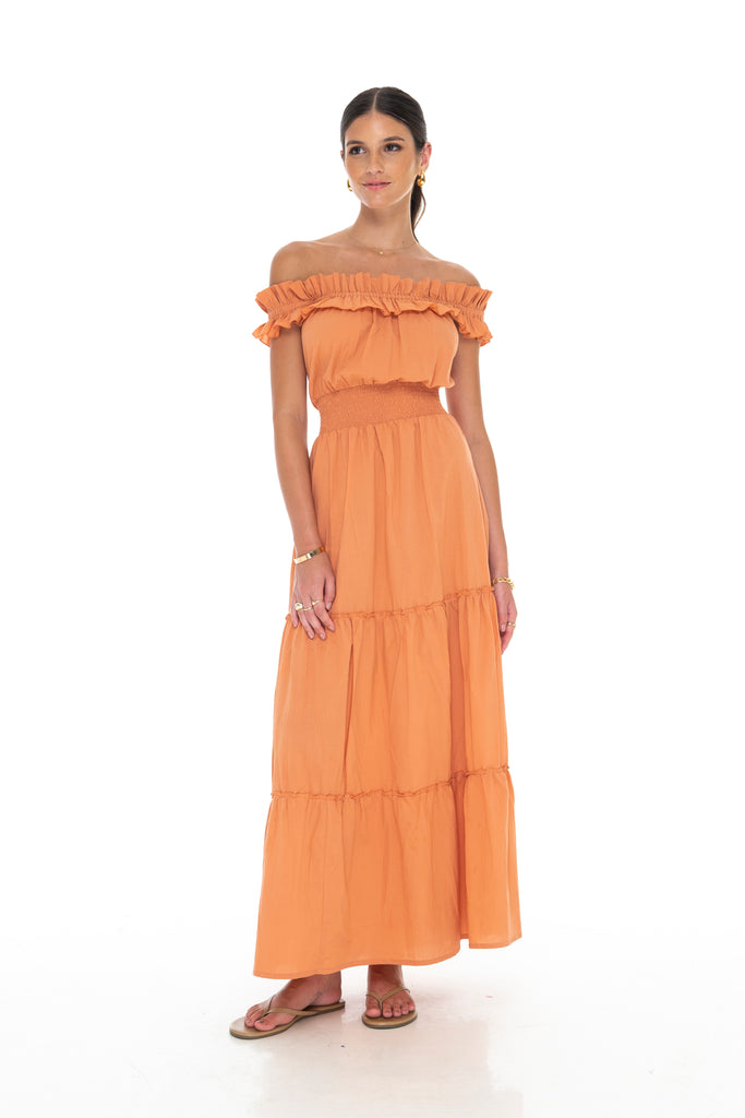 Brushed Cotton Verano Maxi Dress Brushed Cotton Verano Maxi Dress